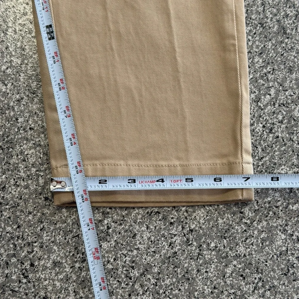 Banana Republic Slim Italian Chino Pants Mens 36x32 Khaki Beige